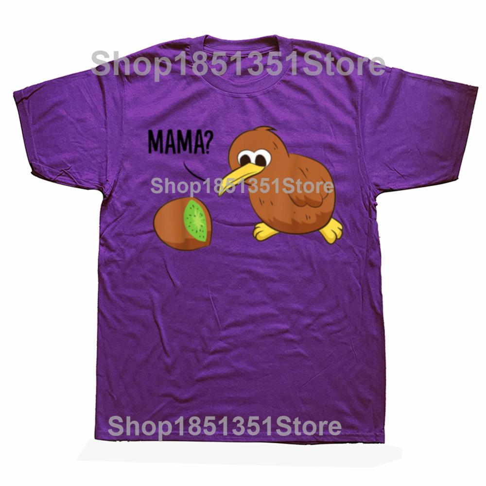 

Bird Lover New Zealand Kiwi Fruit Funny Kiwi Mama Birds Tshirts Men Fashion Casual Tshirt 100 Cotton Loose Oversized T Shirt 4XL