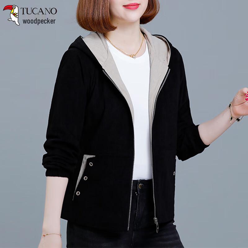 

Woodpecker Women s Hooded Corduroy Jacket L