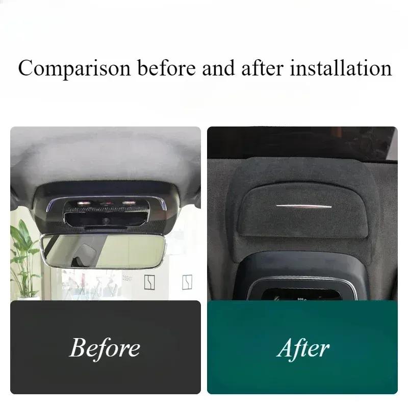 Car Glasses Case Sunglasses Protection Scratch-proof Storage Clip Car Roof Interior Modification Accessories for ZEEKR 001/009