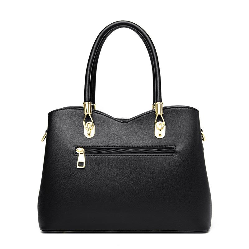 Spring and Summer Handbag Women's 2025 New Fashion Light Luxury Large Capacity Shoulder Crossbody Bag Ladies Mom Middle-Aged Women's Bag