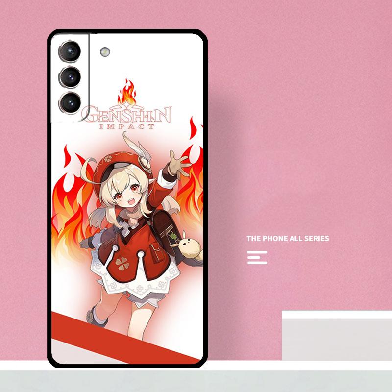 

Genshin Impact Klee Game Phone Case For Samsung Galaxy S25 S26 Ultra S20 S21 S22 S23 S24 Plus S10 S25 FE Cover Coque Galaxy S25