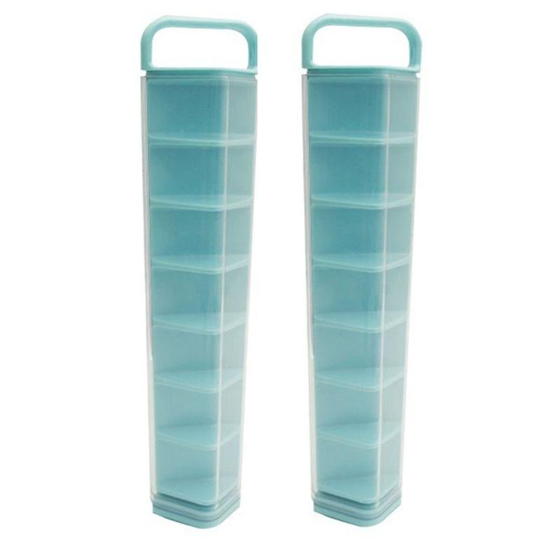 

ABJI-Grids Ice-Cube Tray Plastic Ice-Cube Maker Sphere Mold For Cocktail Juice Whiskey Ice-Cube Tray With Lid Kitchen Tool