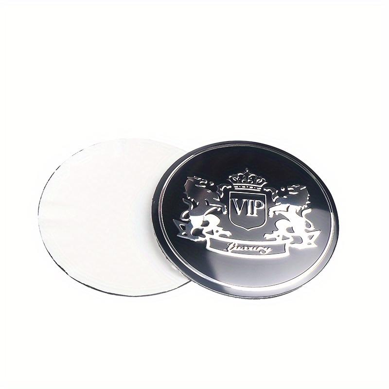 4pcs Metal Lion Emblem Wheel Caps Suitable Luxury Car Wheel Center Stickers