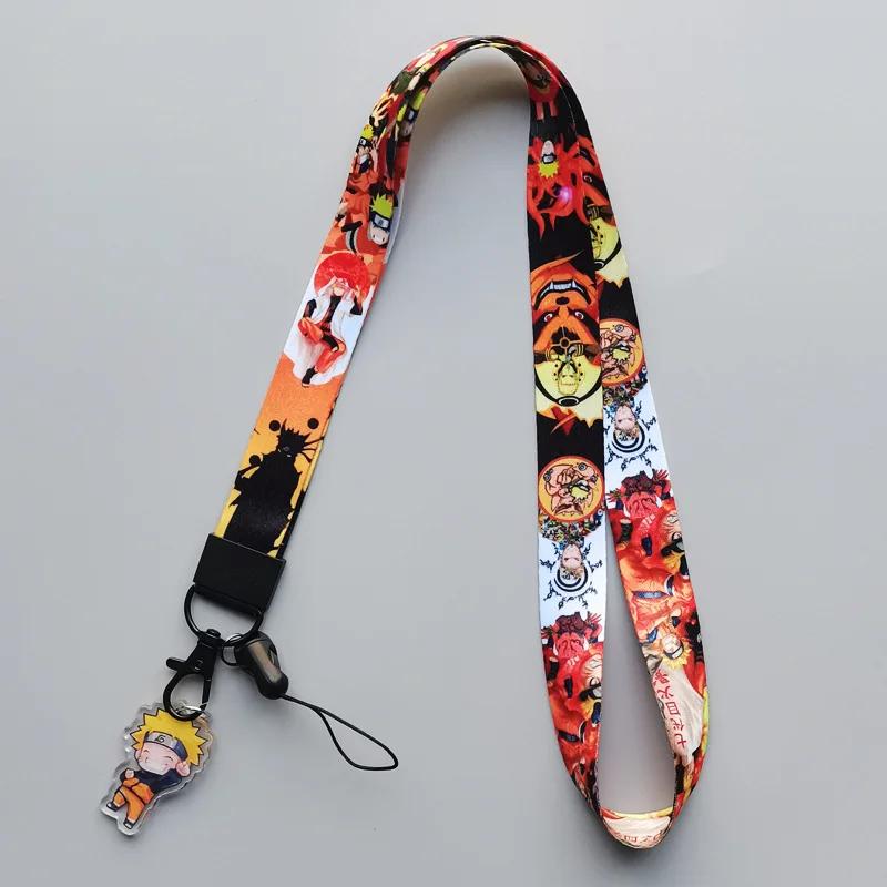 

Cute NARUTO Cartoon Phone Strap with Neck Lanyard Neck Strap for Anime Fans and Cosplayers Mobile Neck Hanging