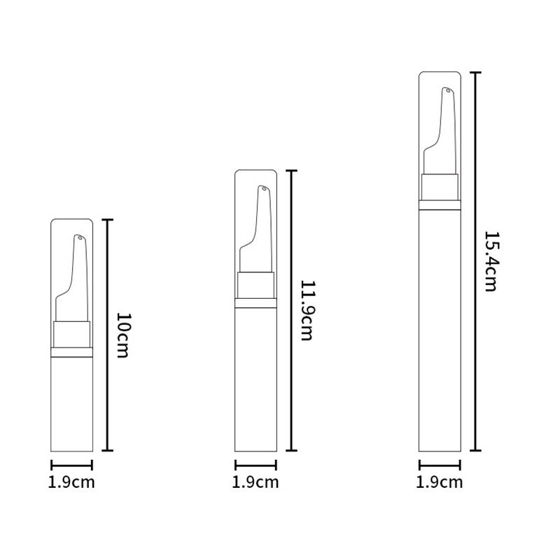 5/10/15Ml Clear Airless Vacuum Pump Bottle Cosmetic Eye Cream Travel Size Dispenser Refillable Containers Shampoo Toiletries
