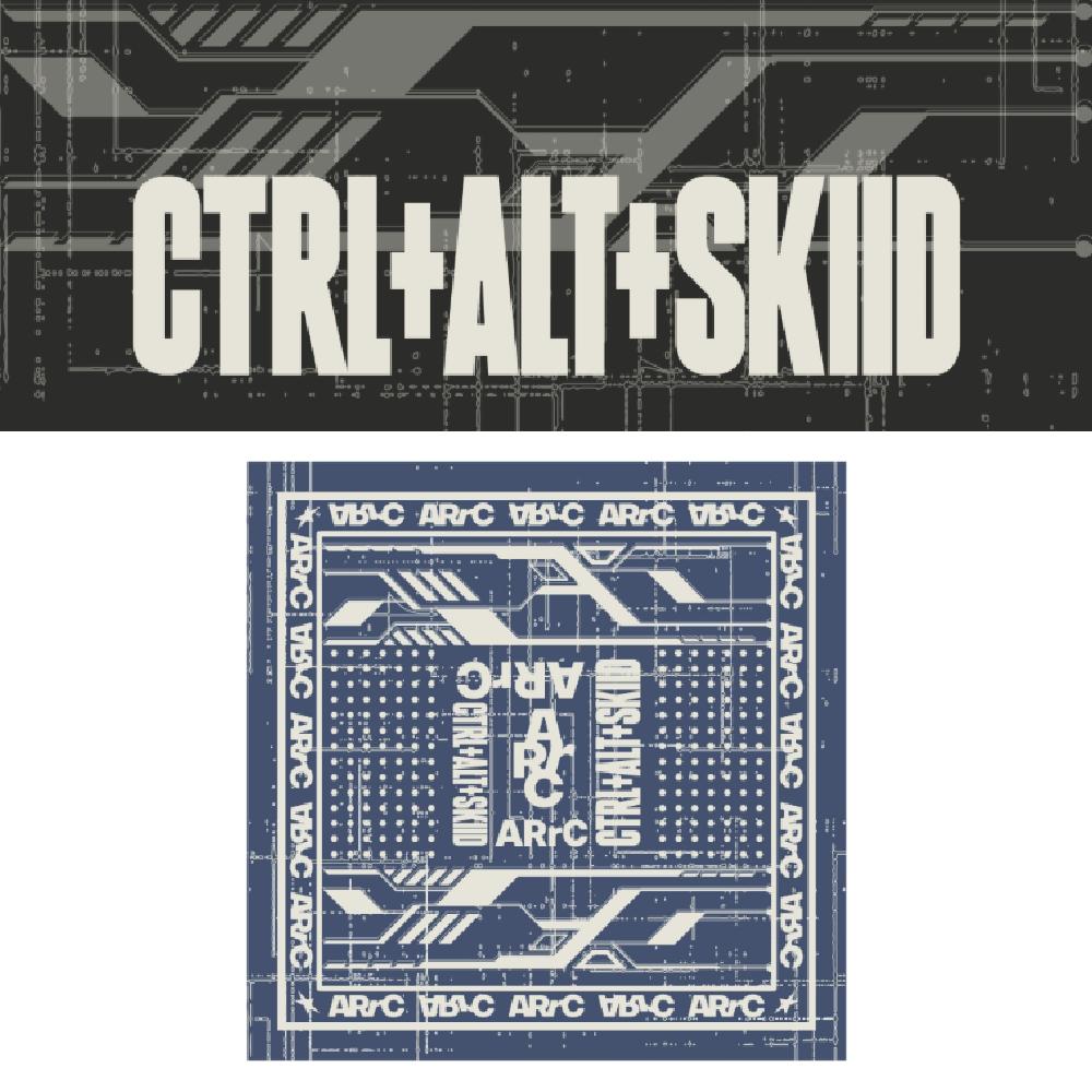 

Pre-order ARrC CTRL+ALT+SKIID Album POP-UP Official MD Bandana