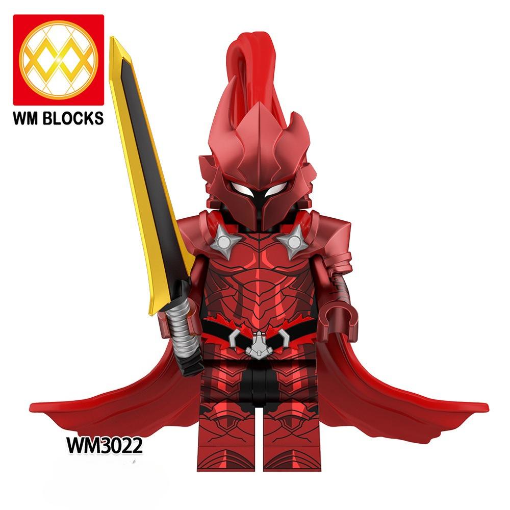 WM6220 Anime Action Figures Parts Bricks Weapons Accessories Blocks Toys