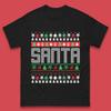 Christmas Mens T Shirt Womens Tops Tees Christmas Santa Claus Top