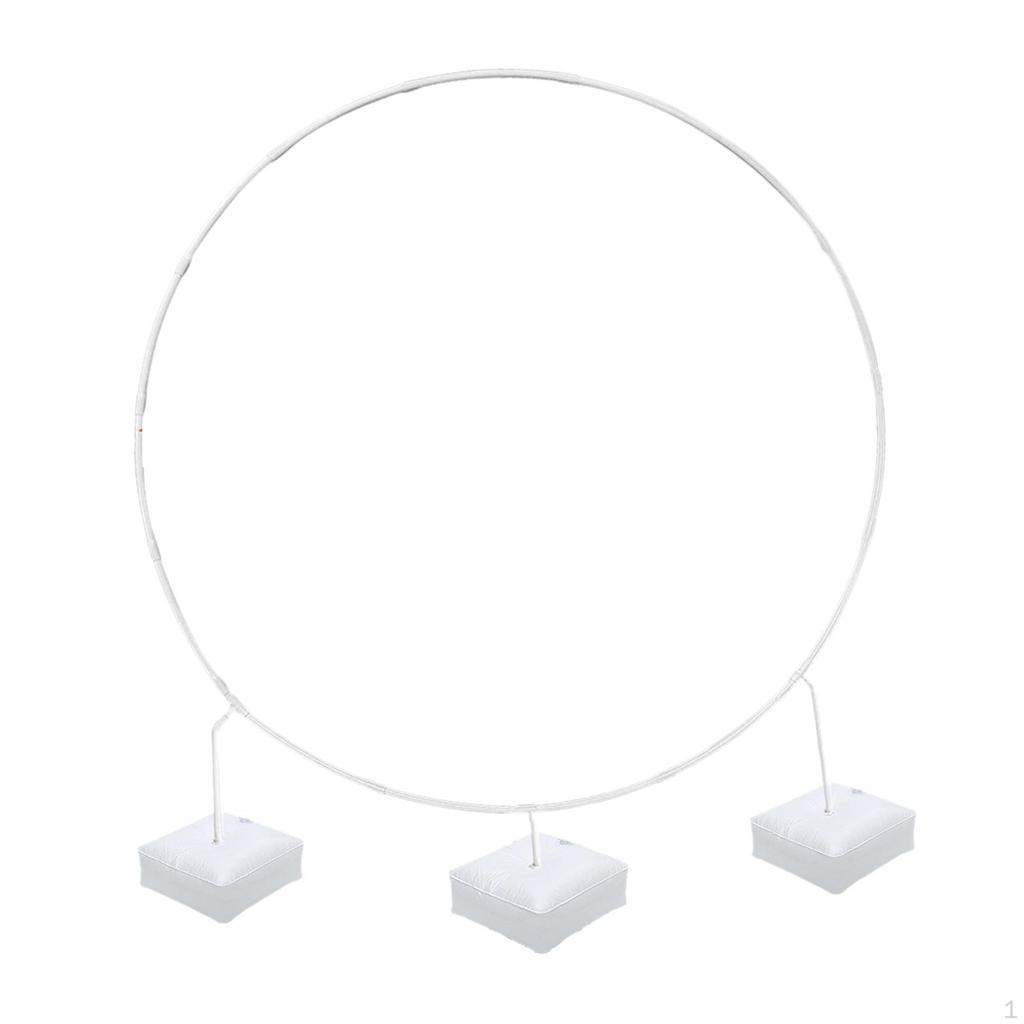 Wedding Arch Backdrop Stand Round Balloon Frame for Graduation Supplies