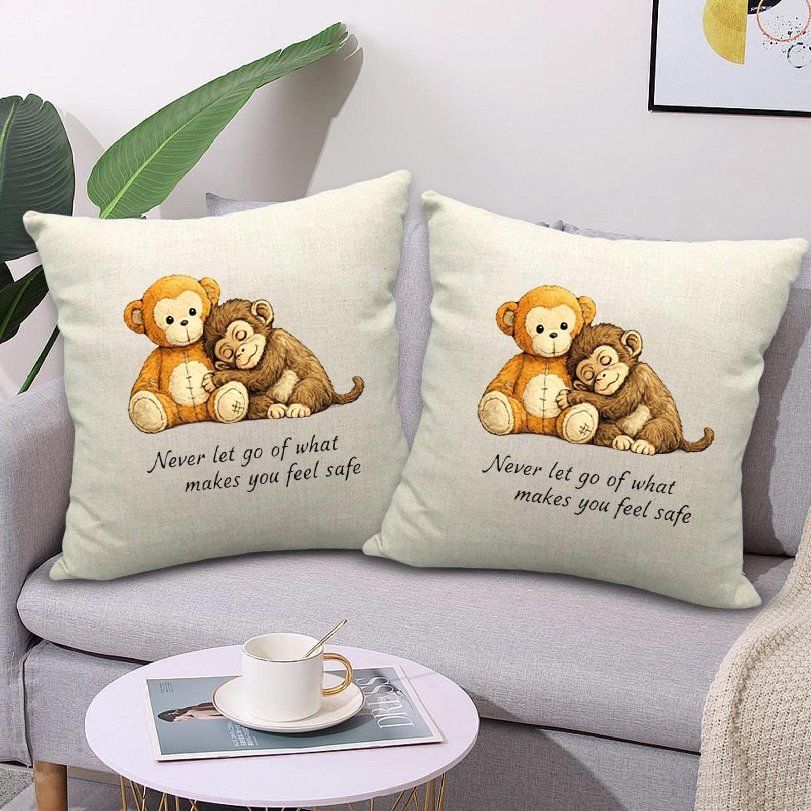 Милая Модная Наволочка Наволочка с Принтом для Гостиной Дивана Домашний Декор