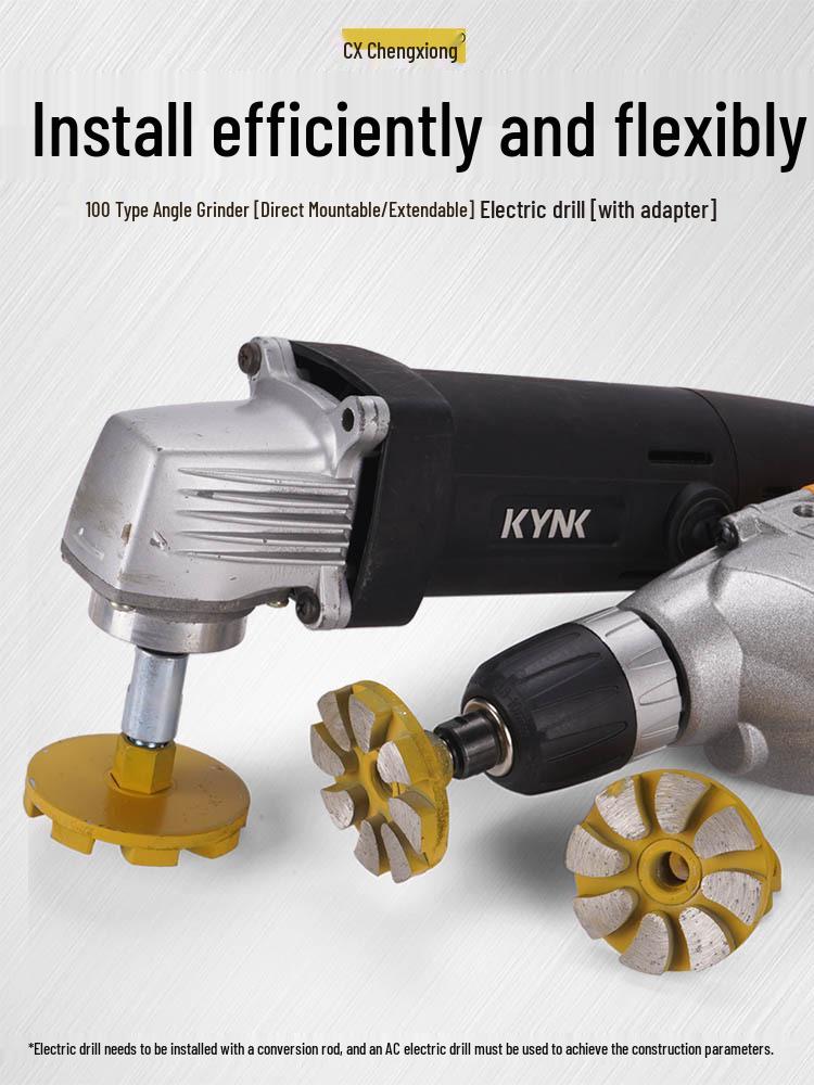 Diamond Stone Grinding Disc for Angle Grinders - Ideal for Cleaning, Shaping, and Leveling Surfaces
