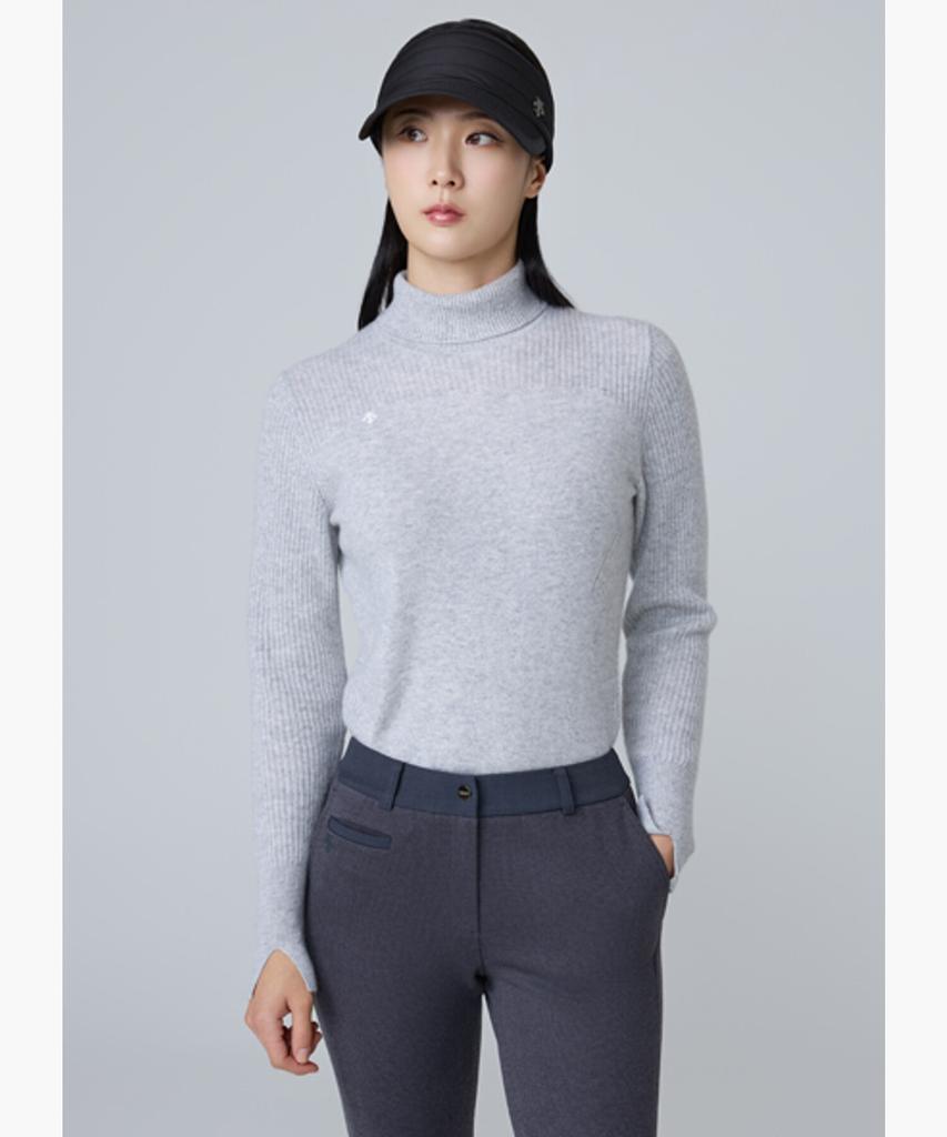 DESCENTE GOLF Women'S Cashmere High-Neck Sweater (Dq31Wfkp9I)