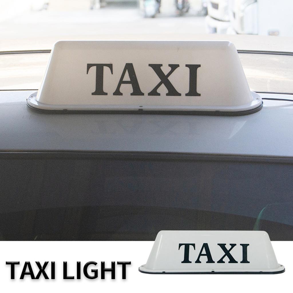 Illuminated Waterproof Cab Roof Replacement Topper Sign Lamp Vehicle Magnetic Super Bright Taxi Top Light Dome Universal