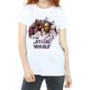 Star Wars The Rise Of Skywalker Womens/Ladies Resistance Rendered Group Cotton Boyfriend T-Shirt