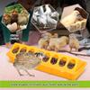 30cm Chick Bird Feeder Trough  Pigeon Feeding Ground  Pheasant Feeding Bucket Chick Plastic Flip-Top Chicken Farming Tool