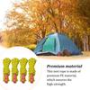 4 Pcs Tent Rope Hiking Wire Camping Supplies Firm Structure Multifunctional Windproof Outdoor Lanyard Reflective Safety