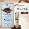 Choco Musk Perfume Oil Roll On 6ml Sweet Chocolate Scented Fragrance Oil for Women and Men with Long Lasting Scent
