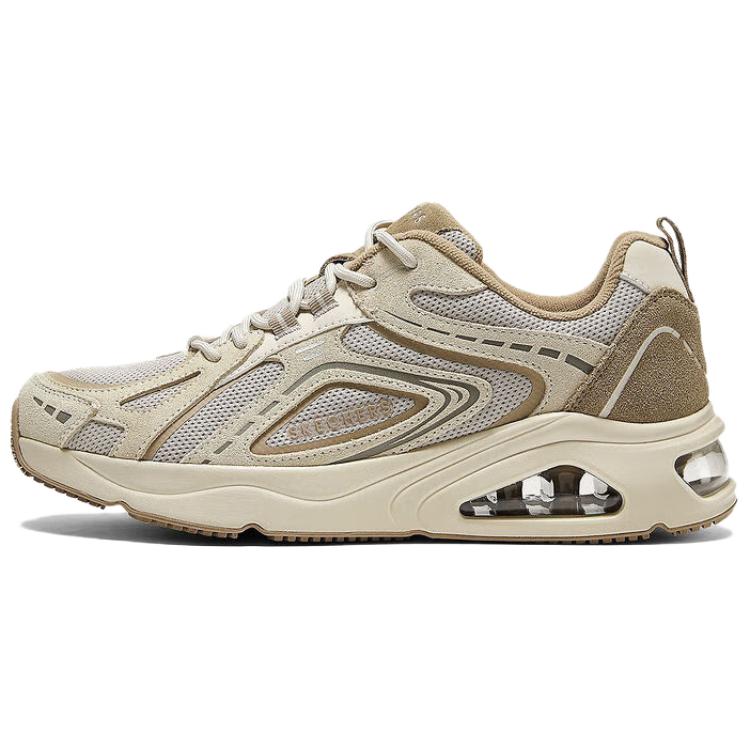 Skechers Street Fashionable Comfortable Low-Top Casual Shoes Men sneakers Beige 183087-NAT 41