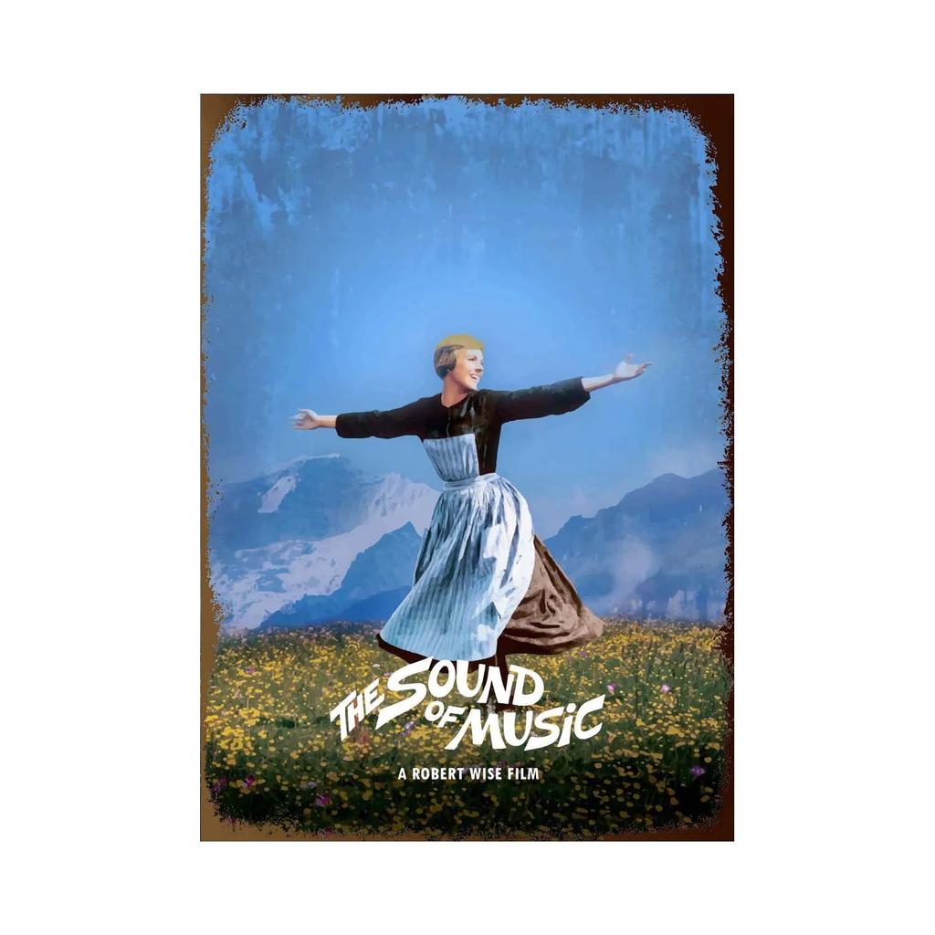 Vintage Movie Metal Tin Sign  Full Metal Jacket John Wick The Great Escape  Retro Wall Decor for Home Bar or Cafe  Classic Me