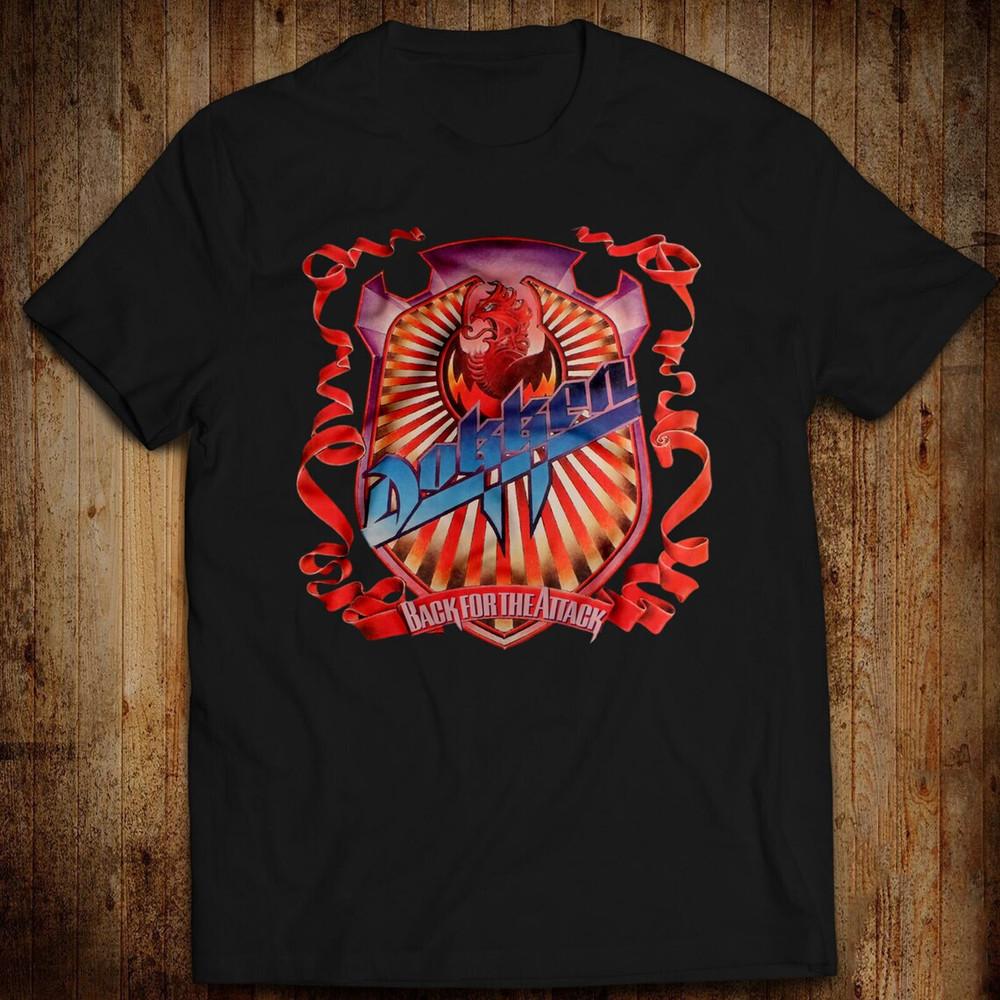 

Dokken Back For The Attack T Shirt Full Size S-5XL Unisex T-Shirt XXXXL