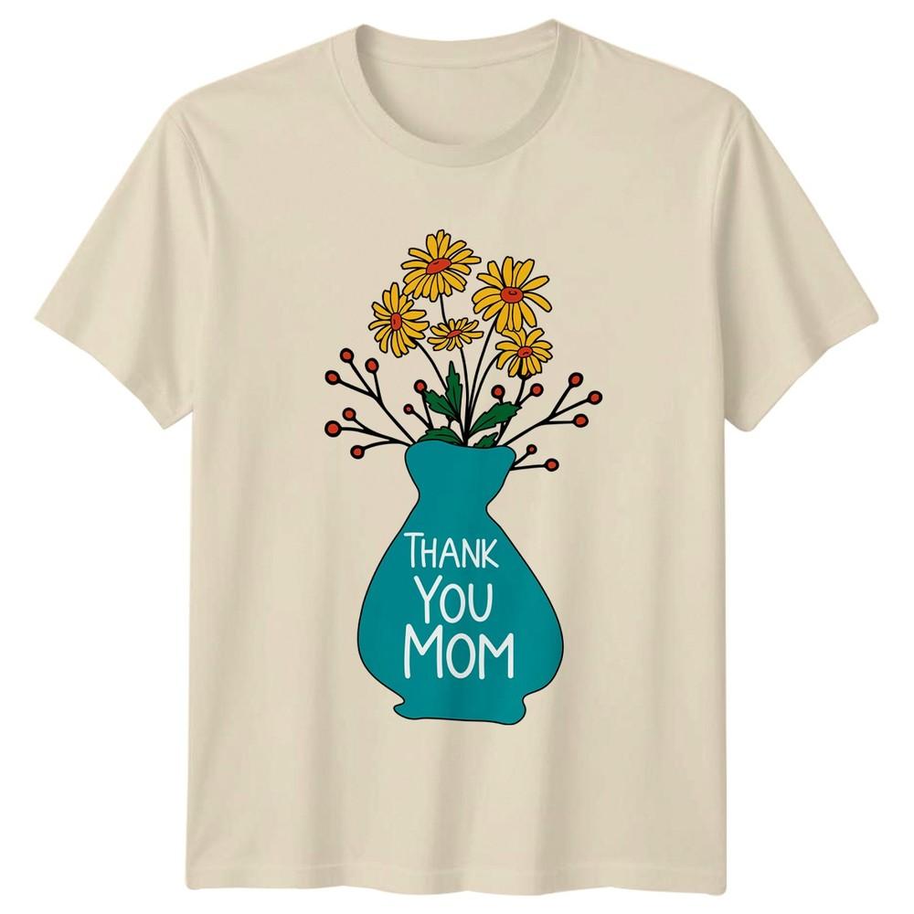 Thank You Mom Unisexs TShirt Motherhood Family Mothers Day Gift For Her