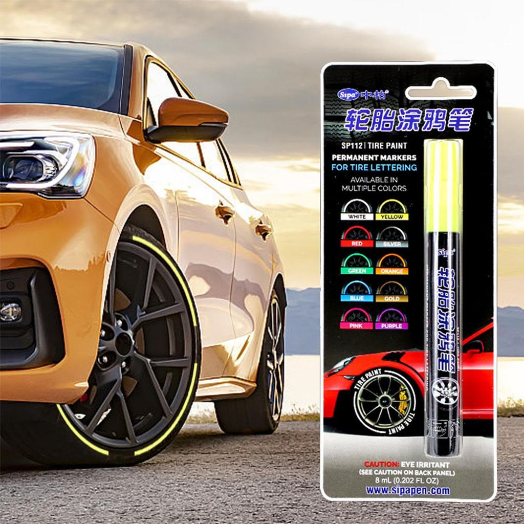 Waterproof Tire Marker, Tire Lettering Paint Pen | Car Tire