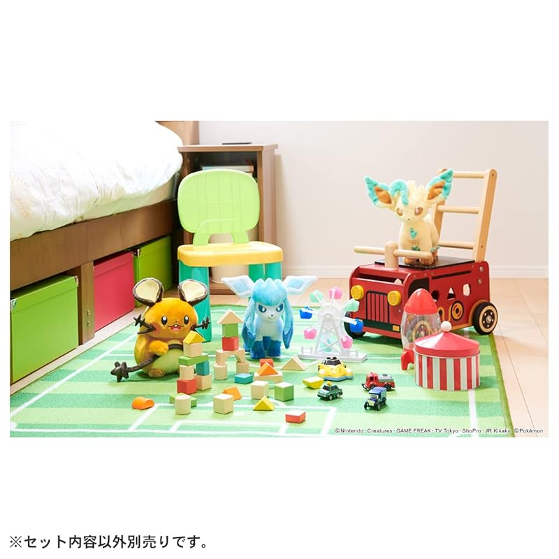 Takara Tomy Arts Pokémon I Choose You! Plush Toy Glaceon, Approx. 22cm Wide