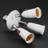 E27 2/3/4/5 In 1 LED Light Bulbs Converter Socket Adapter Standard Lamp Holder Base Converter for Home Commercial Lighting