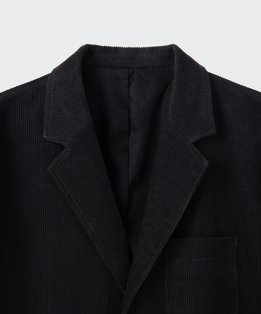 Musinsa Standard [City Workers] 8W Corduroy Blazer [Black]