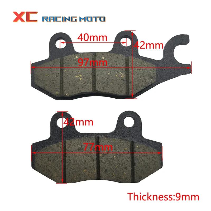 Pastilhas de Freio Dianteiras e Traseiras para Motocicleta para Yamaha YFZ450 YFZ 450 ATV YFZ450R YFZ 450R 06-15 YFM700 Raptor YFM 700 YFM 700R 2013-2018