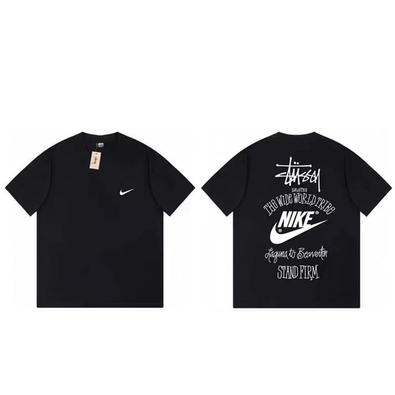 2026SS Letter Print T-Shirt Streetwear Loose Fit Couple Tee Short Sleeve