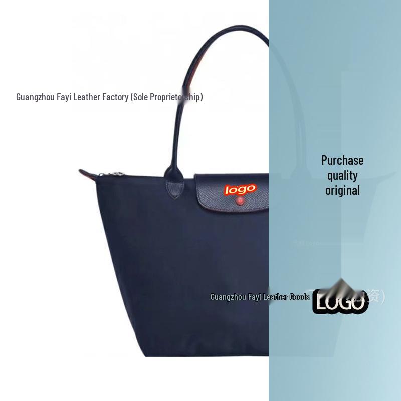 Bolso Tote Bordado de Dragón Francés del 70 Aniversario – Bolso de Mano para Mujer de Gran Capacidad