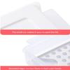 1Pcs Sed Bread Storage Box Toast Refrigerator Freezer French Preservation Container Food Storage Covered Partition Box