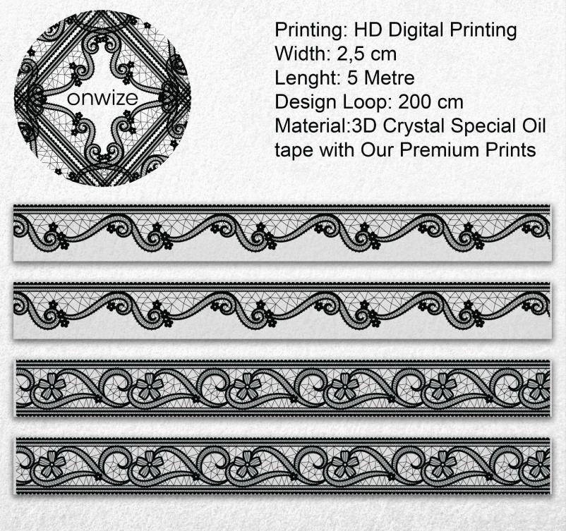Journal Tape PET Tape 3D Crystal Special Oil Retro Fashion Style