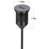 Vehicle Extension Cable Waterproof Dashboard Car Flush Mount Cable Panel USB 3.0