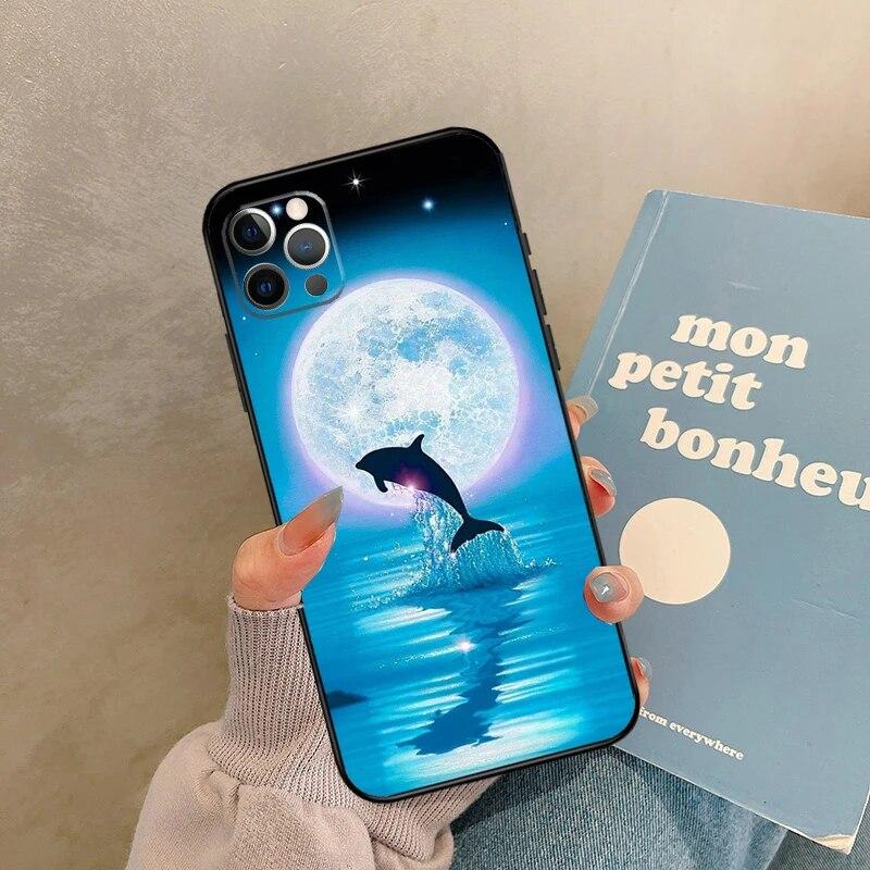 

Чехол для телефона «Дельфин» для iPhone Samsung Galaxy Redmi Xiaomi Oppo OnePlus Note SA 7 8 9 10 11 12 13 14 20 21 22 23 53 54 Pro Max Plus Ultra TPU Soft iPhone 6 or 6S