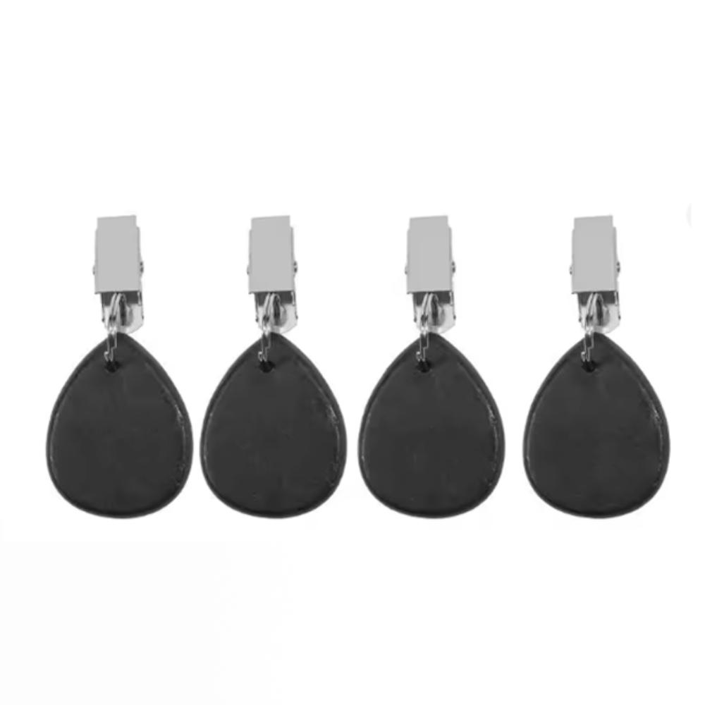 4PCS Decorative Marble Tablecloth Clip Windproof Tablecloth Pendant Table Cover Weight  Party