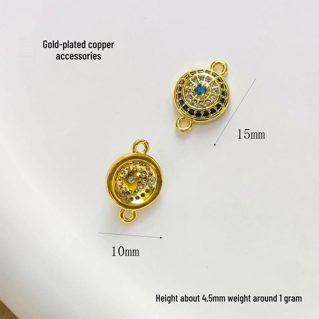 Devil Blue Eye Pendant Charm for Necklaces, Bracelets & Earrings