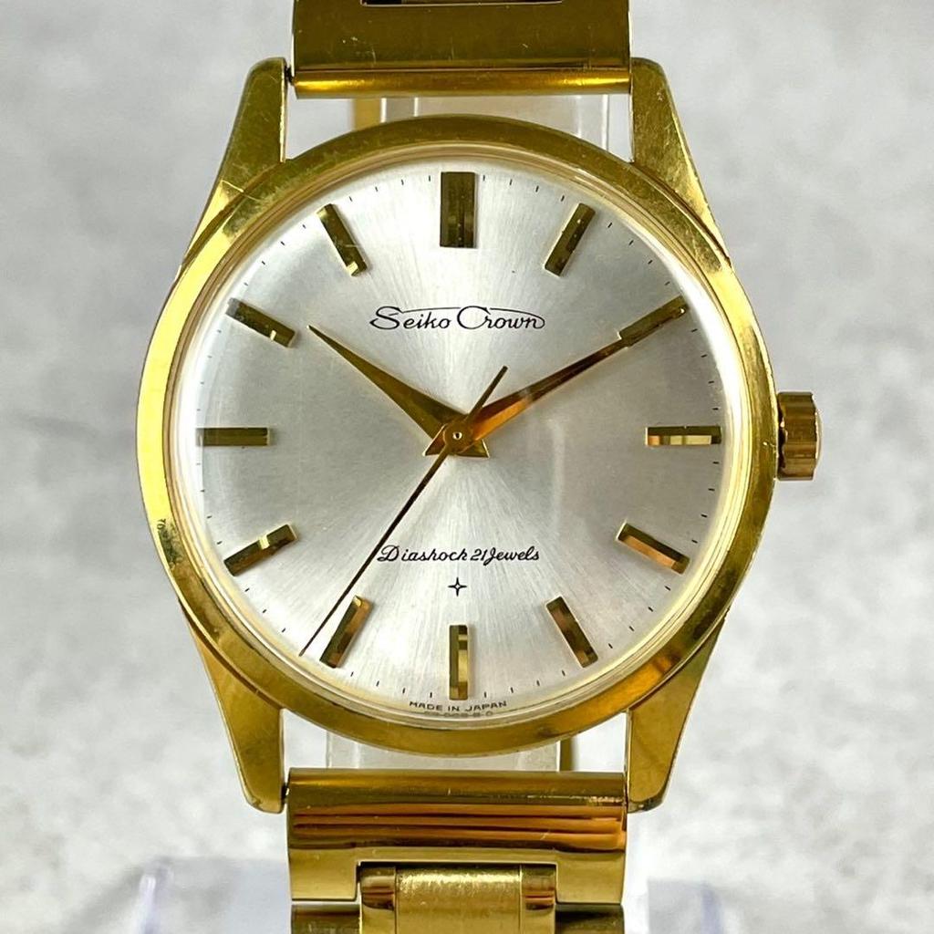 [USED] Working/Band/Extreme SEIKO Crown Hand-Wound Watch