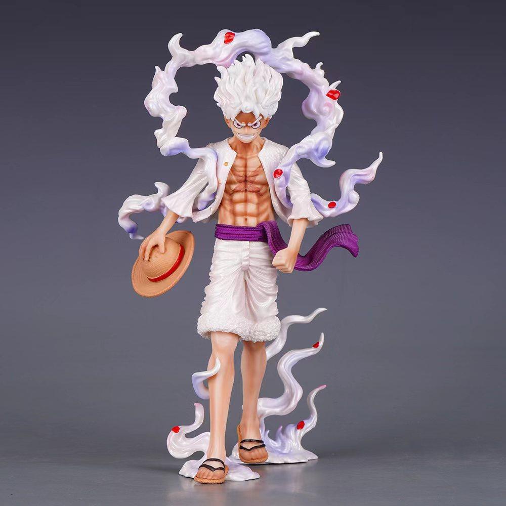 

Quality Pvc High Anime Pirate Gk Anniversary Figure Of Nika Luffy Model Collectible