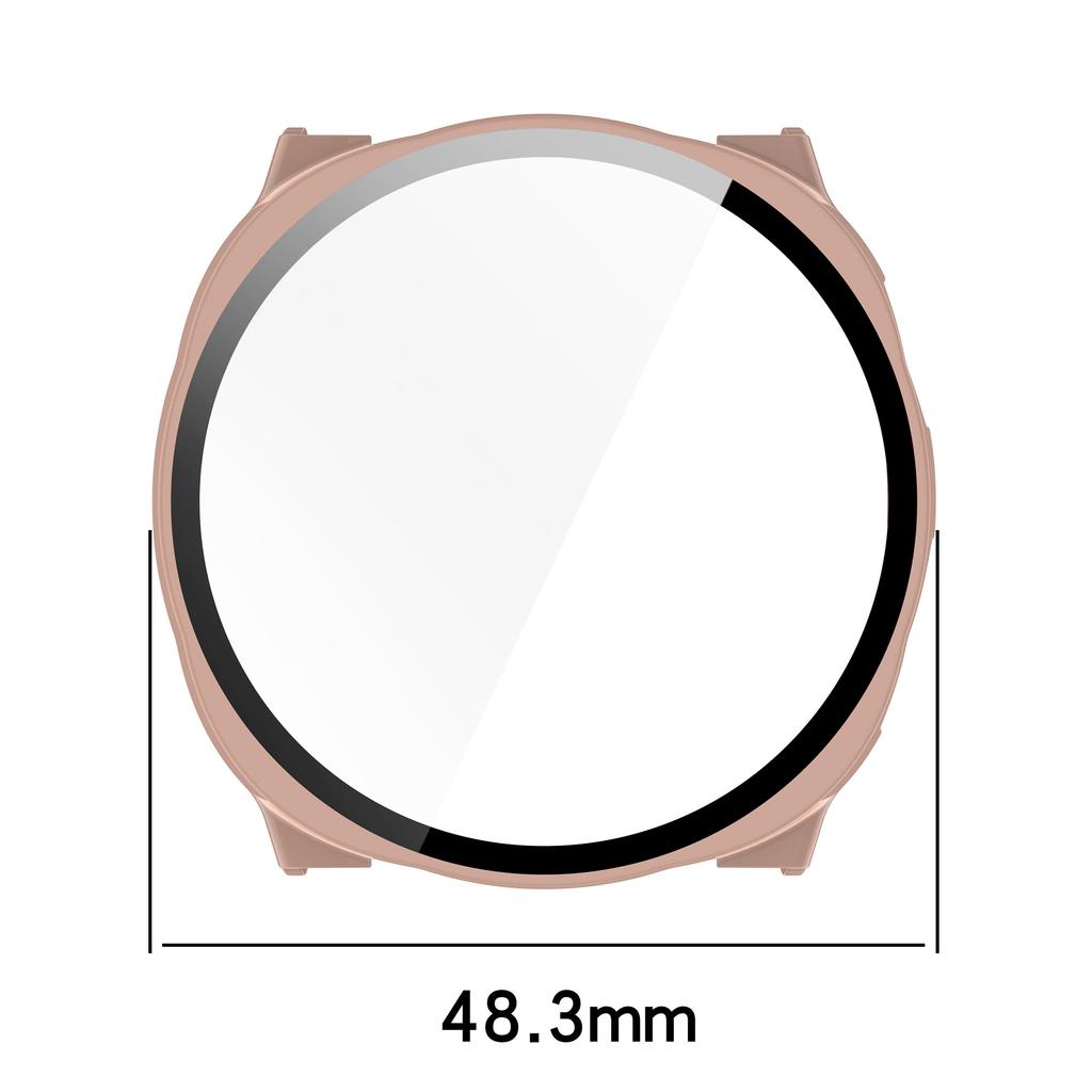 Funda de Cristal Protectora Completa Para Keep Watch Pilot 1 SmartWatch Protector de Pantalla Fundas Cubierta Carcasa + Película de Vidrio Templado 2 en 1