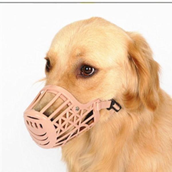 Museau Pour Chien Fournitures Pour Animaux De Compagnie Plastique Pe Panier Sécurité Réglable Masque De Maille 6 Tailles