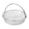 Food Preparation Oven Steamer Mesh Basket Comfortable Handle Air Fryer Accessory Accessory 304 Stainless Steel