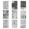 Fashion Nail Art Stamping Plate Manicure Nail Art Design Decoration Accessories for Home and Professional Salon Use