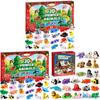 Animal Christmas Advent Calendar With Mini Articulated Toys For Stress Relief And Gift Giving