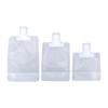 Portable Transparent Travel Bags for Face Wash, Shower Gel, Shampoo and Cosmetics