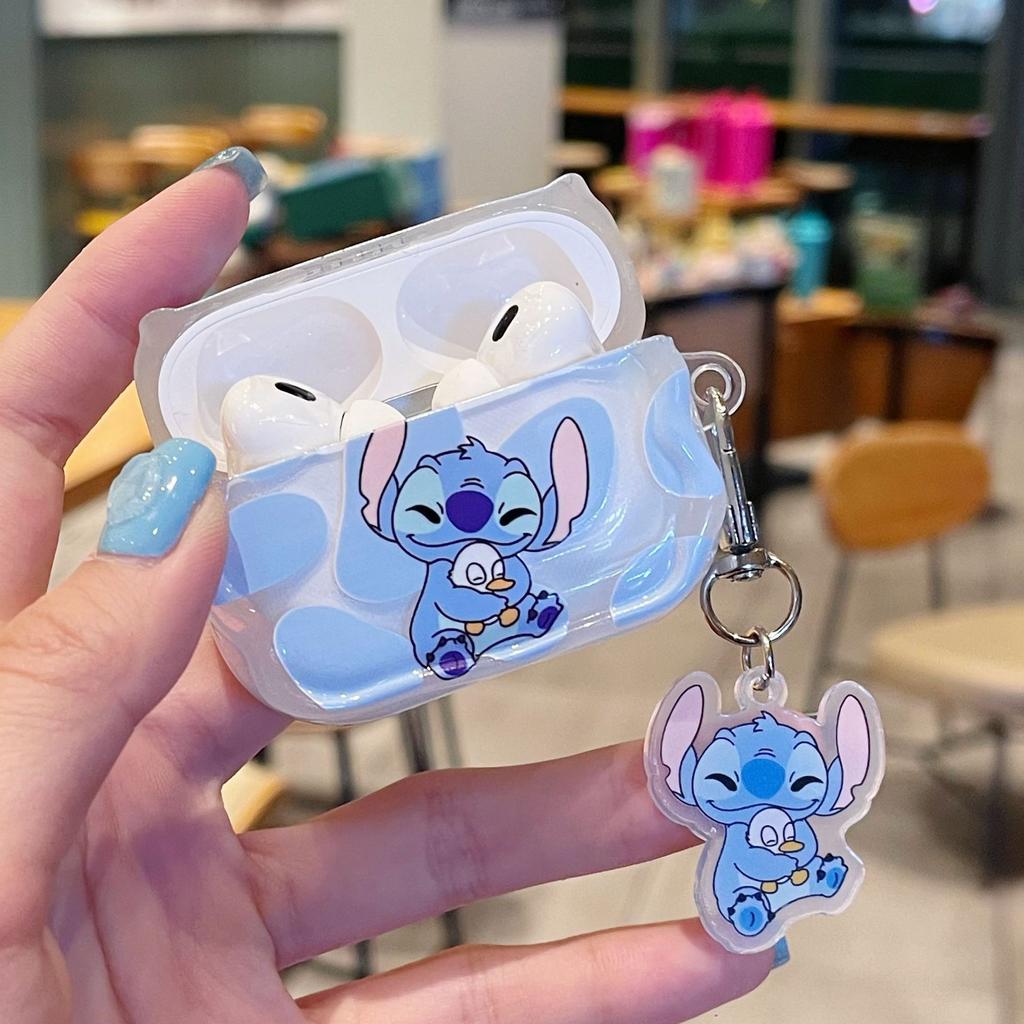 Cute Stitch for Apple airpodspro1 wireless bluetooth headset case 1/1/1 generation headphone case