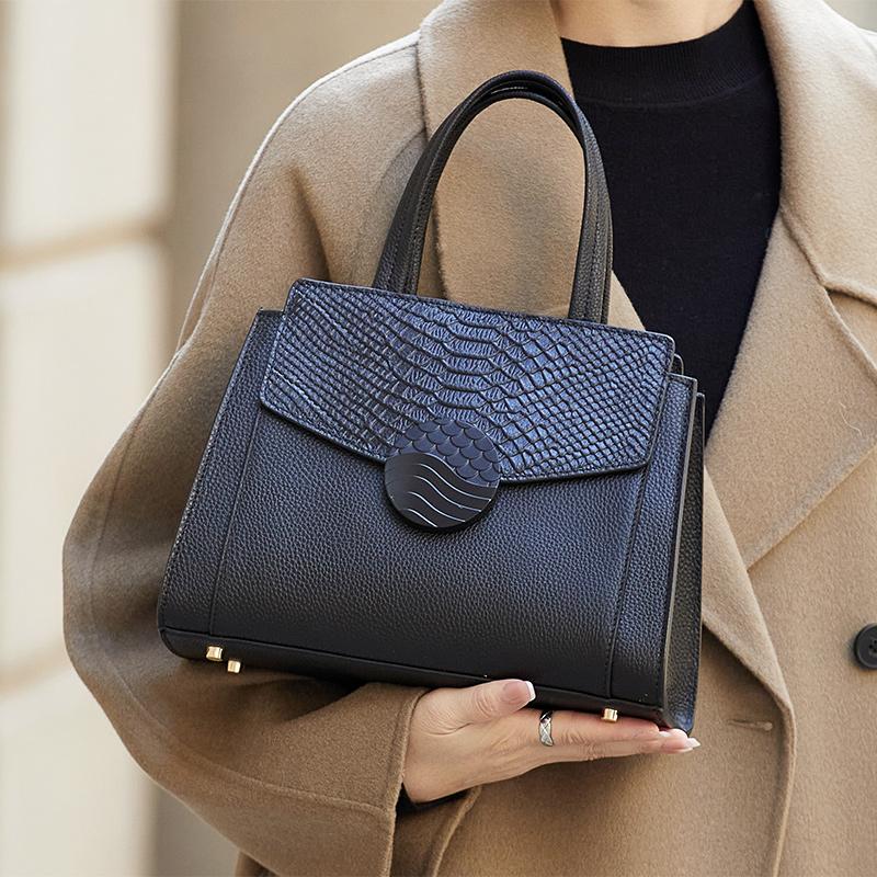 Handmade Genuine Leather Bag for Women Real Leather Shoulder Bags Women's Bags Chinese Style