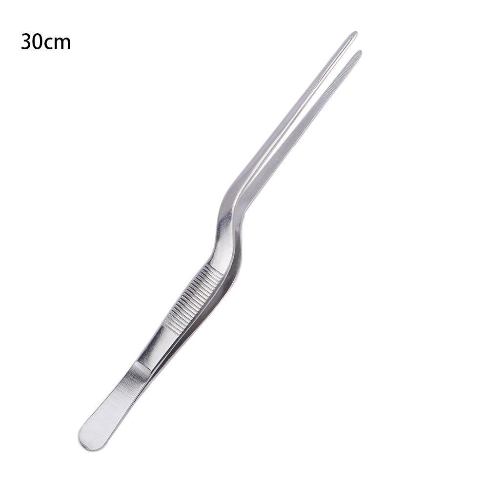 6 Sizes Grill Serving Presentation Chef Stainless Steel Food Tweezer Pliers Barbecue Tongs BBQ Clip