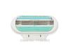 Women's Hair Removal Device - Triple Blade Manual Razor with Handle Set